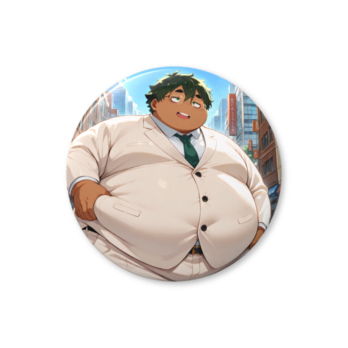 【缶バッジ(バリュー)】緑野さん 76mm