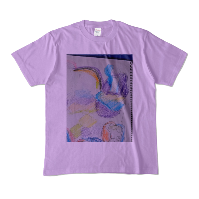 カラーTシャツ - M - ライトパープル (淡色)