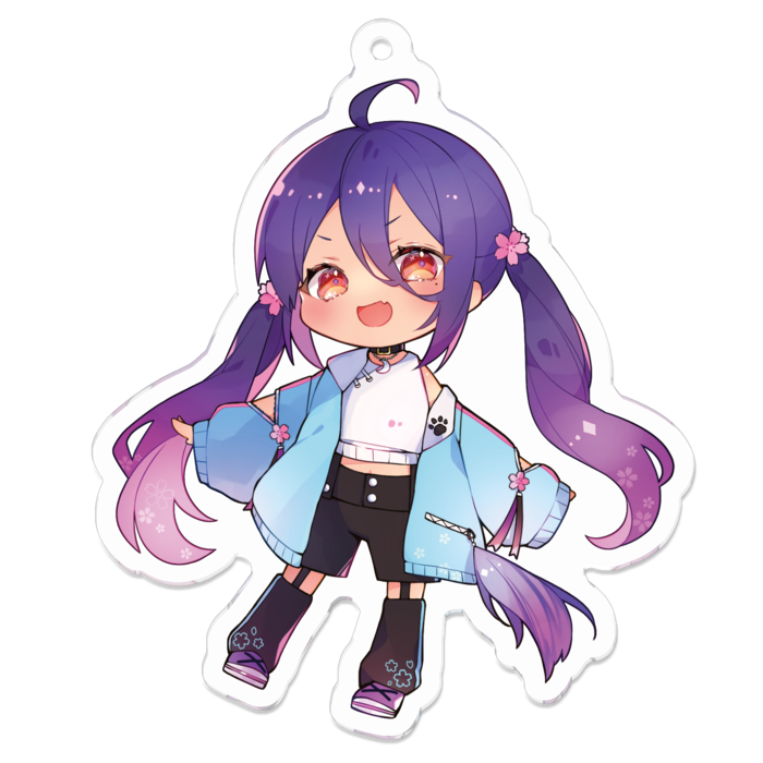 アクリルキーホルダー - 70 x 70 (mm)