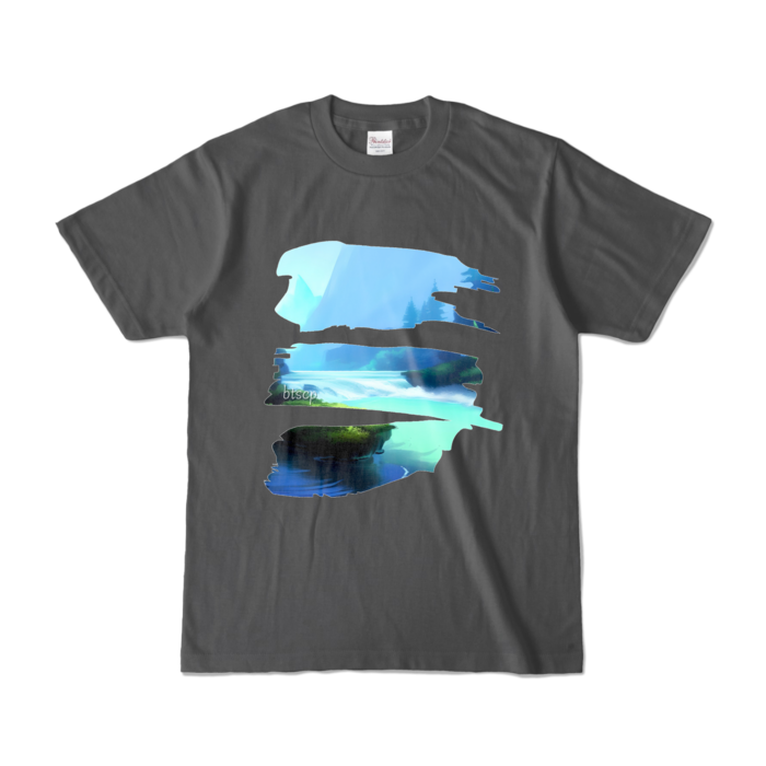 カラーTシャツ - S - チャコール (濃色)
