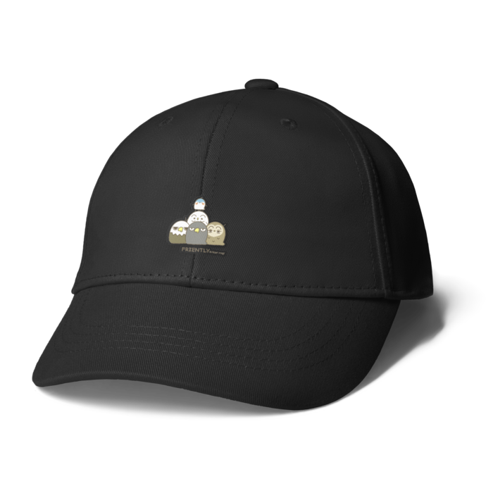 キャップ - ブラック