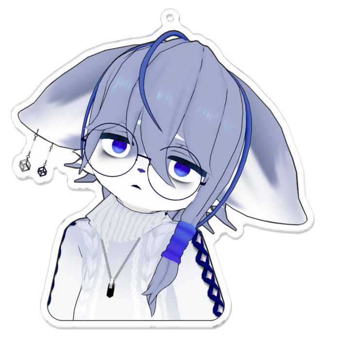 アクリルキーホルダー - 100 × 100 (mm)