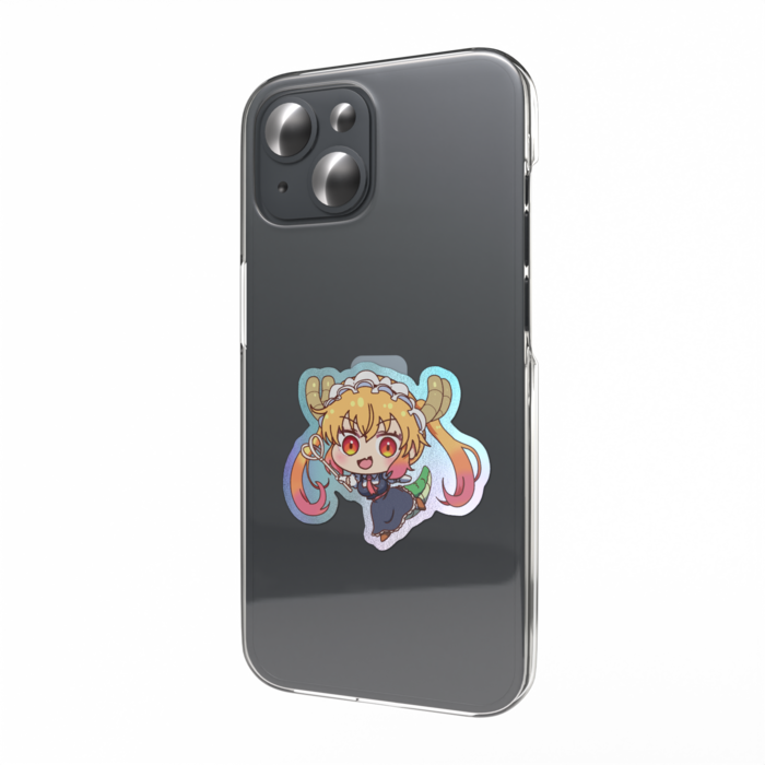 オーロラスマホステッカー - 縦