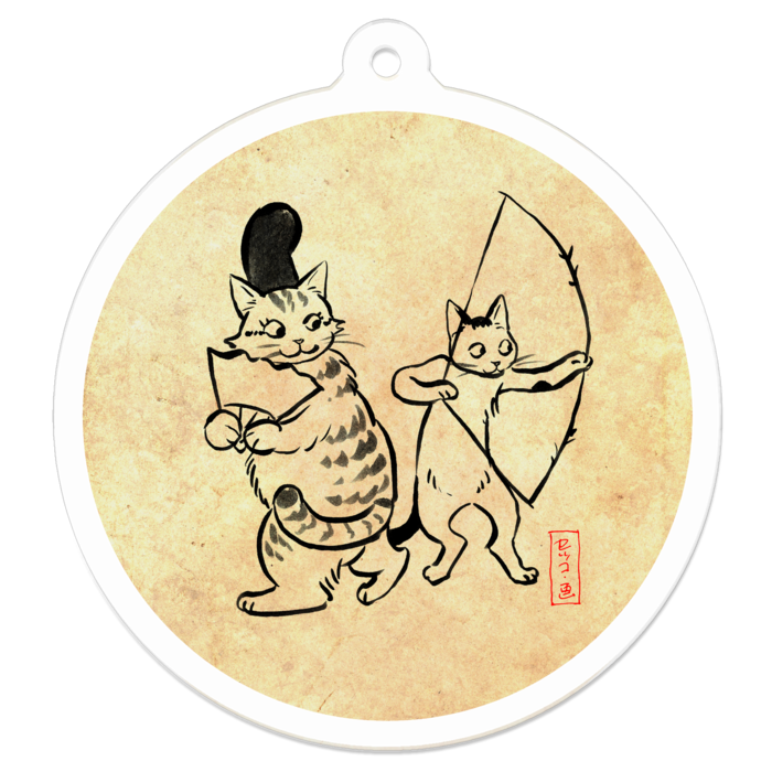 アクリルキーホルダー - 50 x 50 (mm)