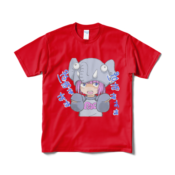 Tシャツ(短納期) - M - レッド