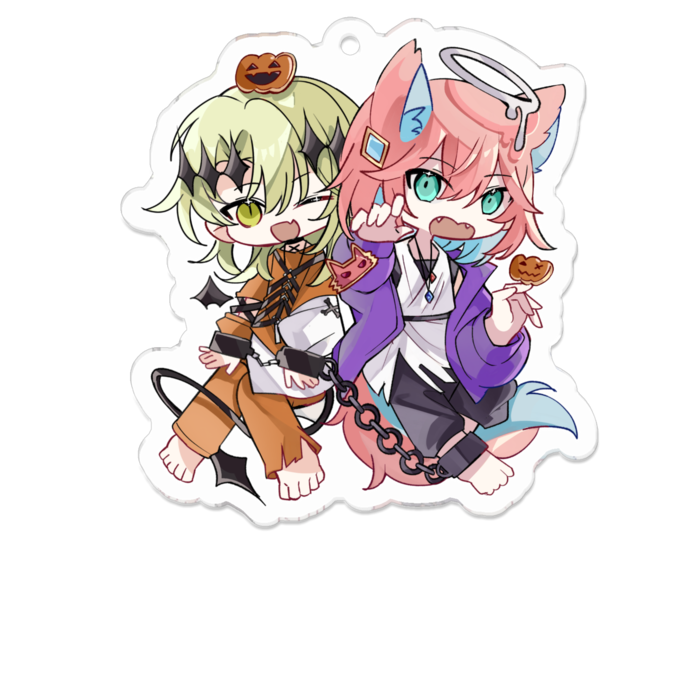 アクリルキーホルダー - 70 x 70 (mm)
