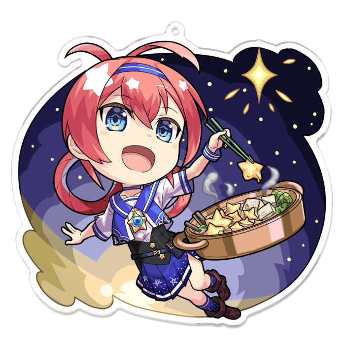 アクリルキーホルダー - 100 x 100 (mm)