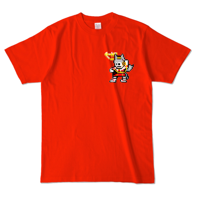 カラーTシャツ - L - レッド (濃色)