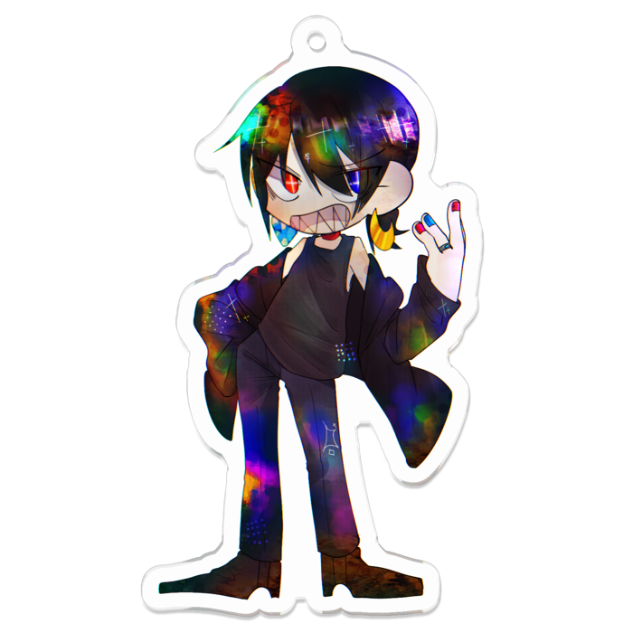 アクリルキーホルダー - 70 x 70 (mm)