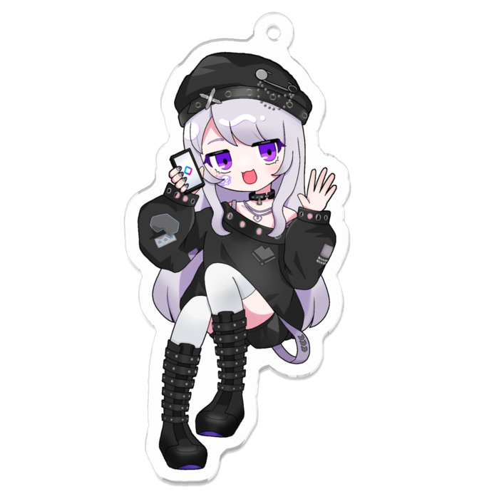 アクリルキーホルダー - 70 x 70 (mm)