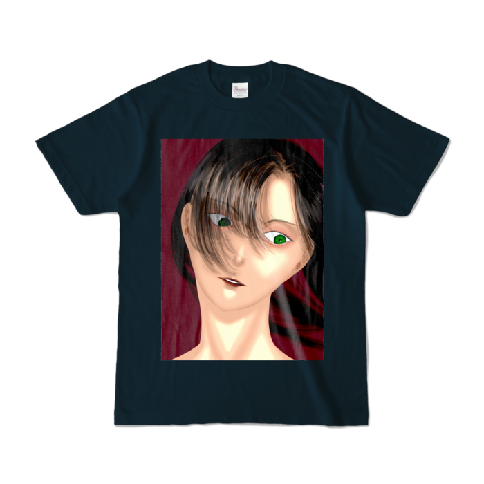 カラーTシャツ - S - ネイビー （濃色）正面
