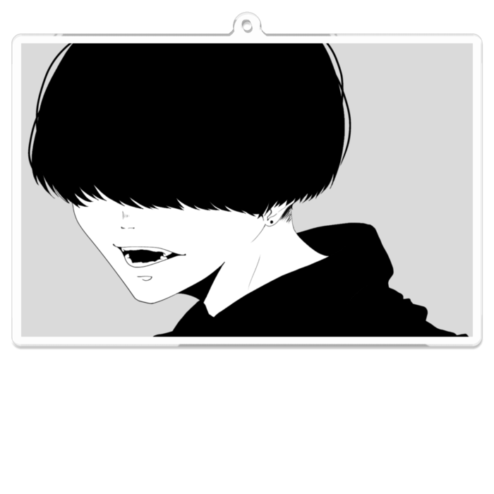 アクリルキーホルダー - 100 x 100 (mm)