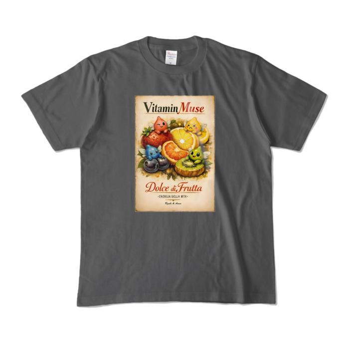 カラーTシャツ - M - チャコール (濃色)