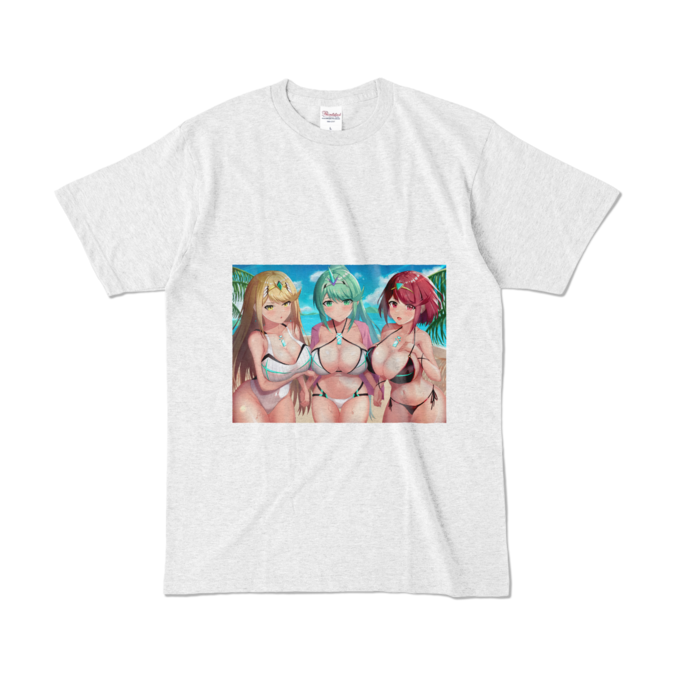 カラーTシャツ - L - アッシュ (淡色)