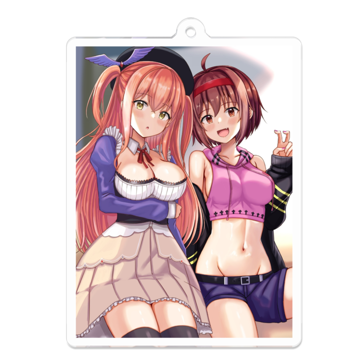 アクリルキーホルダー - 70 x 70 (mm)