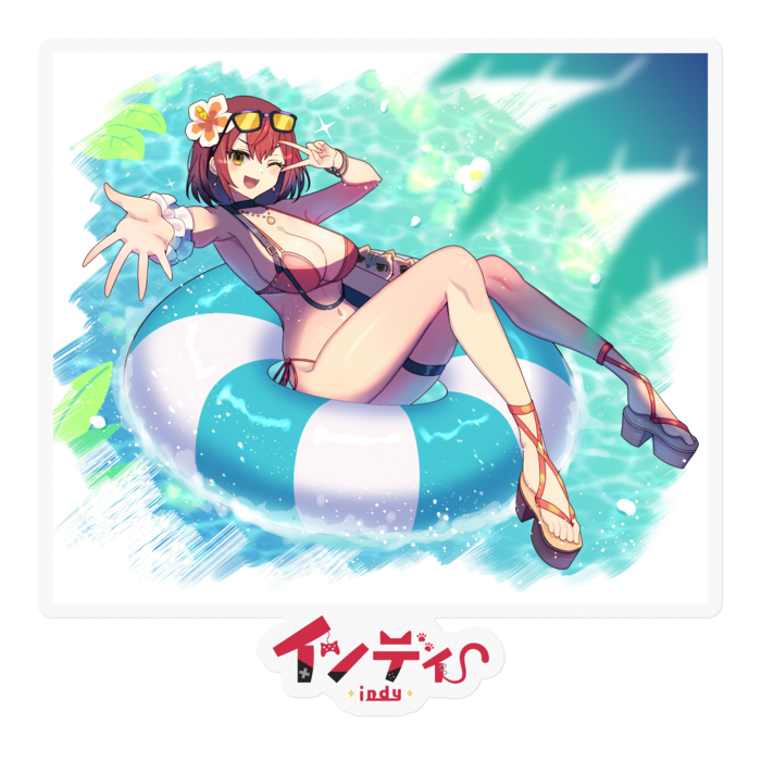 ステッカー - 100 x 100 (mm)