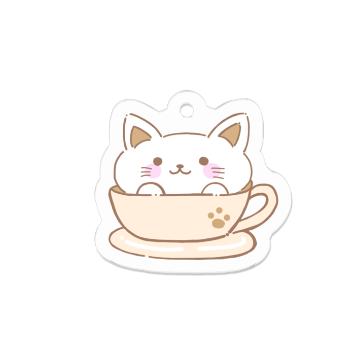 アクリルキーホルダー - 50 x 50 (mm)