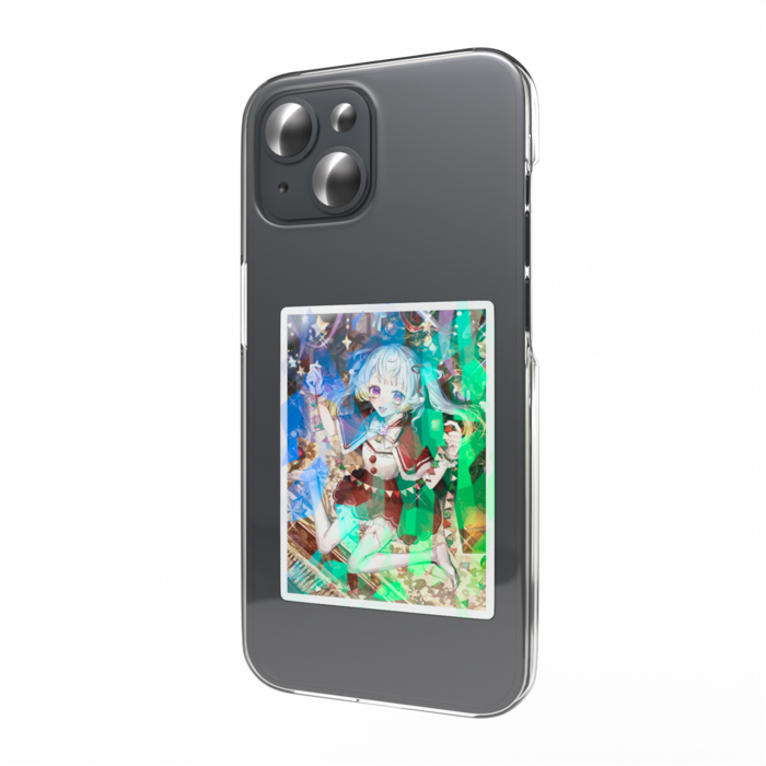 ホログラムスマホステッカー - 縦