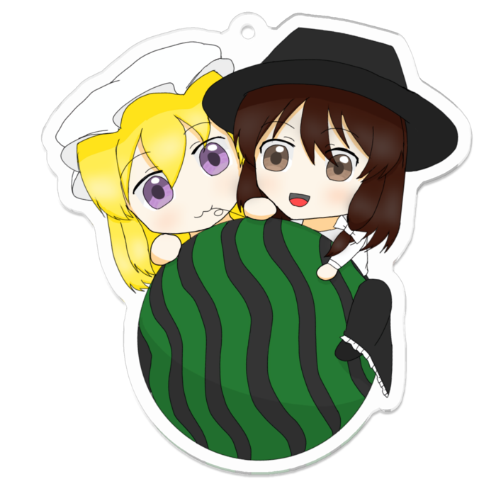 アクリルキーホルダー - 70 x 70 (mm)
