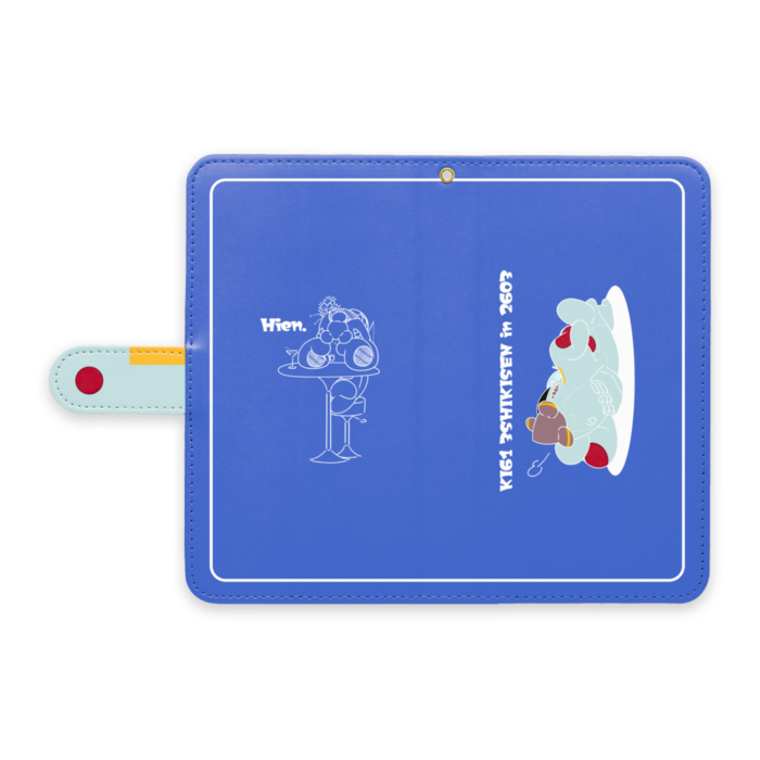 手帳型Androidケース - L - ストラップ穴 あり