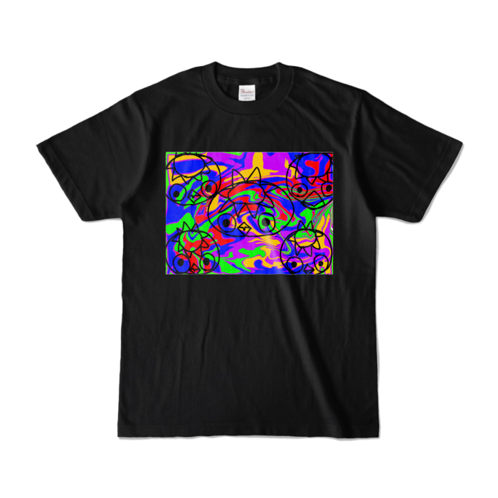 カラーTシャツ - S - ブラック (濃色)