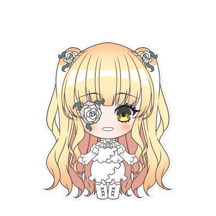 ステッカー - 160 x 160 (mm)クリア