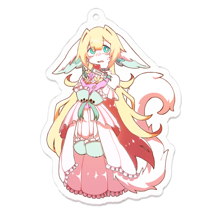 アクリルキーホルダー - 70 x 70 (mm)