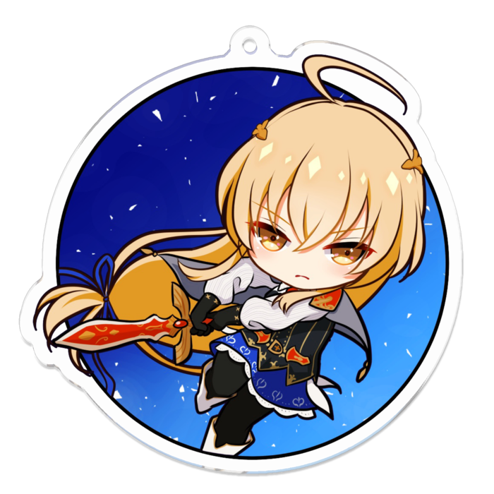 アクリルキーホルダー - 70 x 70 (mm)