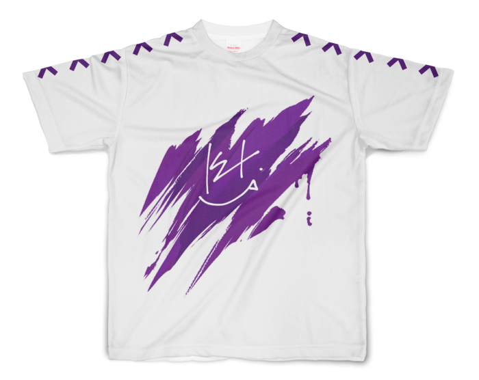 フルグラフィックTシャツ - S - 紫