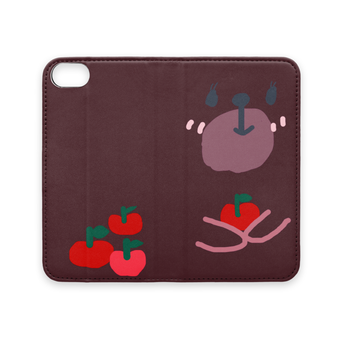 手帳型iPhoneケース（ベルトなし） - iPhone 8 / 7 - ストラップ穴 なし