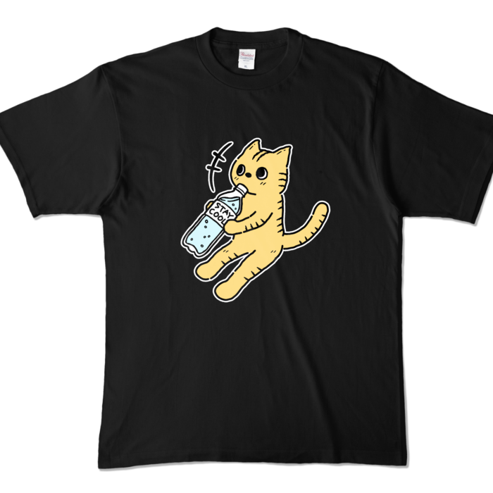 カラーTシャツ - XL - ブラック (濃色)