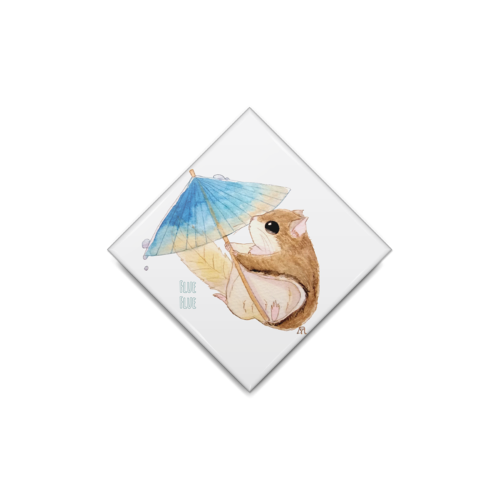 缶バッジ - ひし形40mm