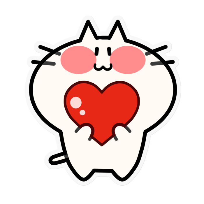 ステッカー - 100 x 100 (mm)