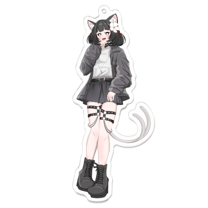 アクリルキーホルダー - 100 x 100 (mm)