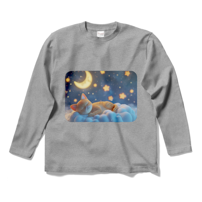 ロングスリーブTシャツ - S - 杢グレー