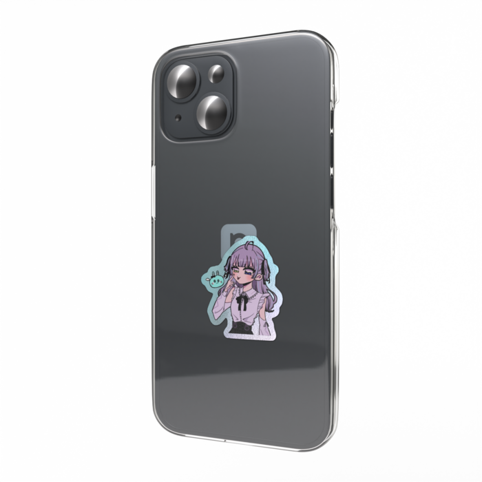 オーロラスマホステッカー - 縦