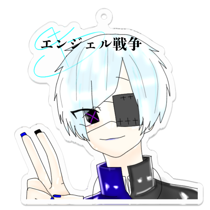 アクリルキーホルダー - 70 x 70 (mm)