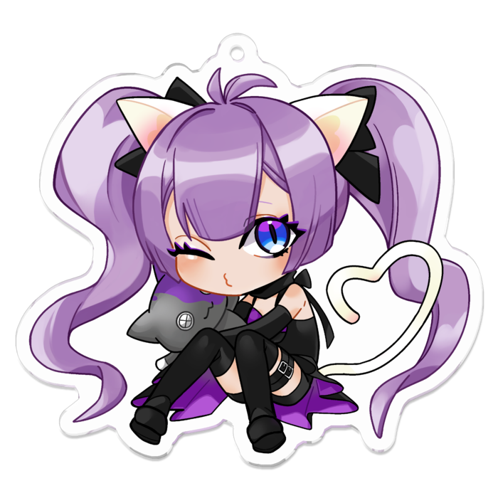 アクリルキーホルダー - 70 x 70 (mm)