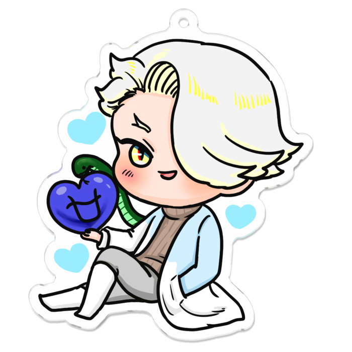 アクリルキーホルダー - 70 x 70 (mm)