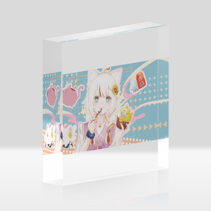 アクリルブロック - 100x100mm