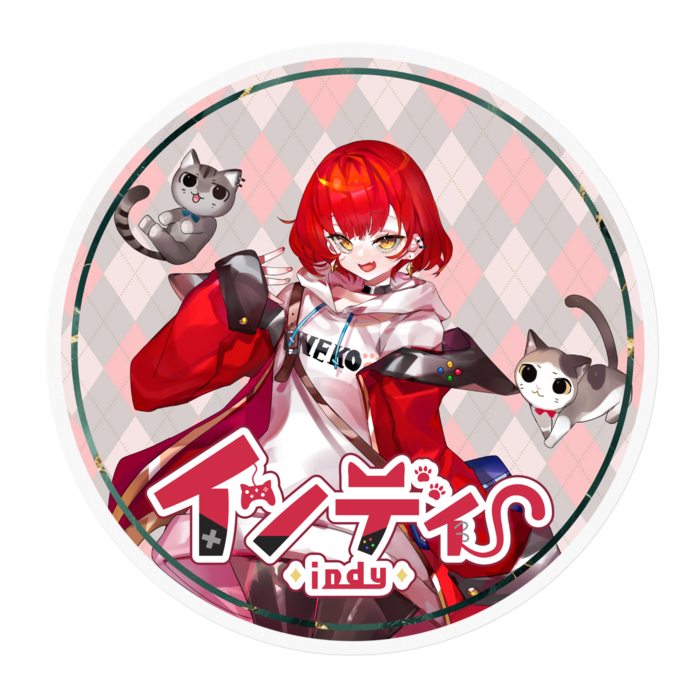 ステッカー - 100 x 100 (mm)
