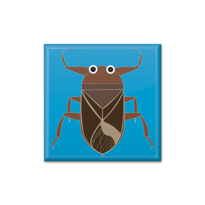 缶バッジ - 四角形40mm