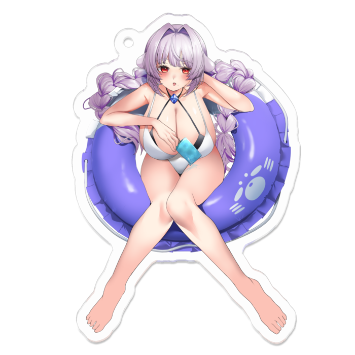 アクリルキーホルダー - 70 x 70 (mm)