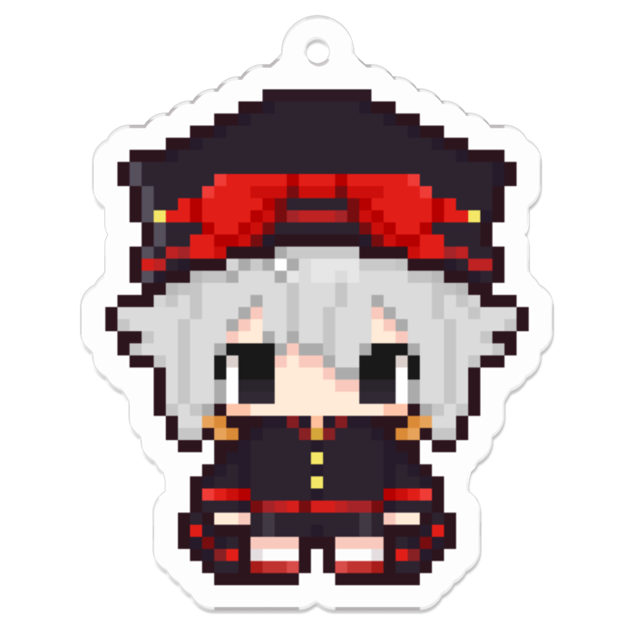 アクリルキーホルダー(コーティング) - 50 x 50 (mm)