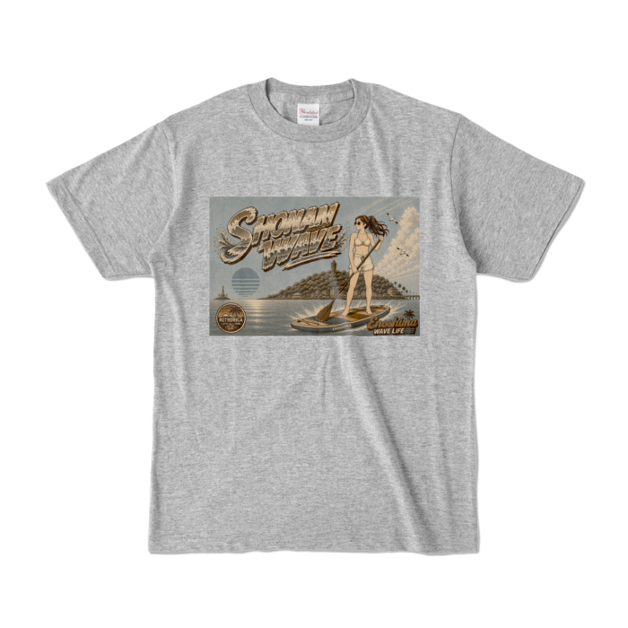 カラーTシャツ - S - 杢グレー (濃色)