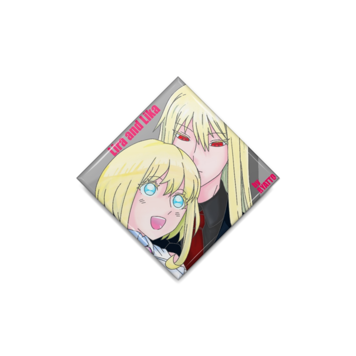 缶バッジ - ひし形40mm