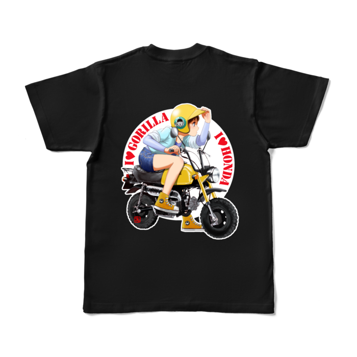 カラーTシャツ - S - ブラック (濃色)
