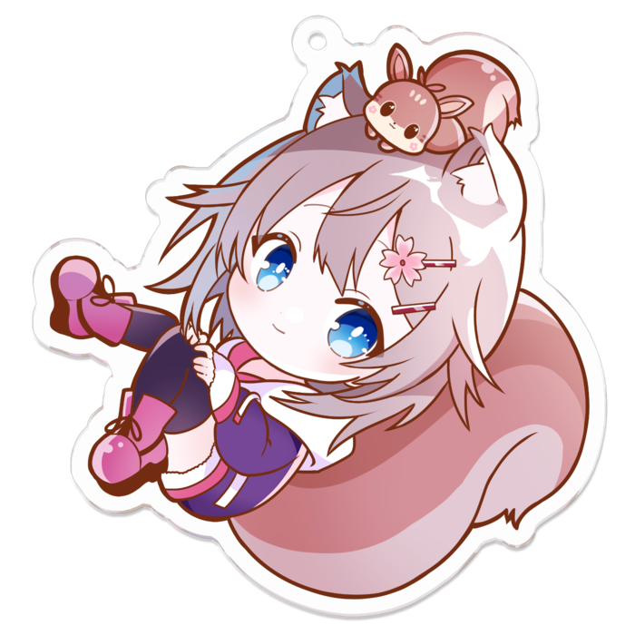 アクリルキーホルダー - 70 x 70 (mm)