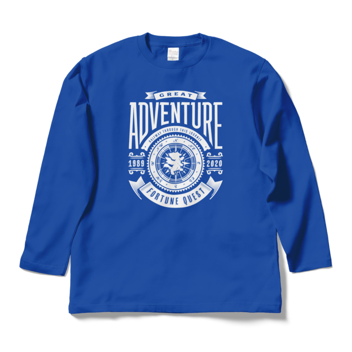 ロングスリーブTシャツ - L - ロイヤルブルー
