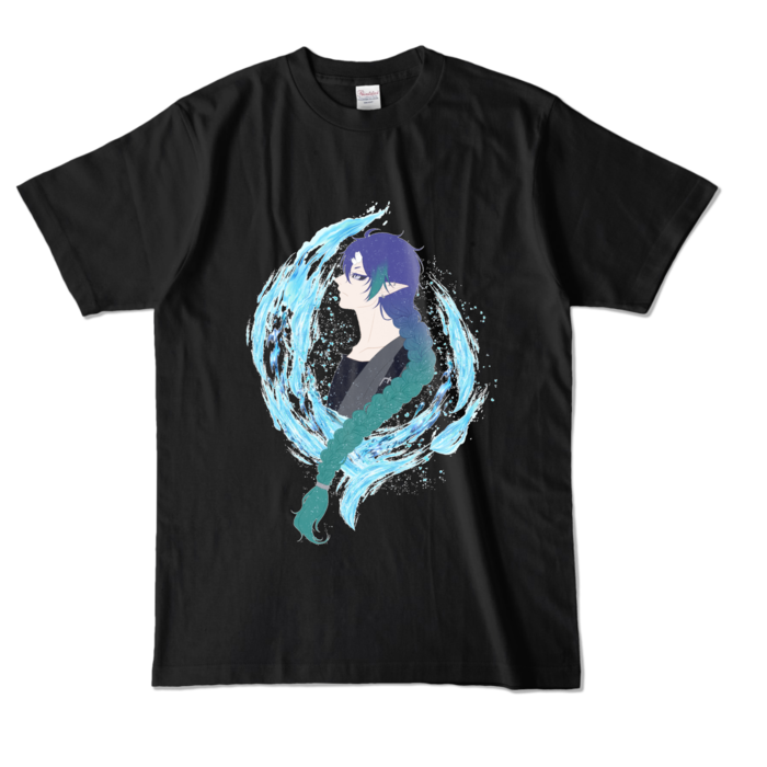 カラーTシャツ - L - ブラック (濃色)